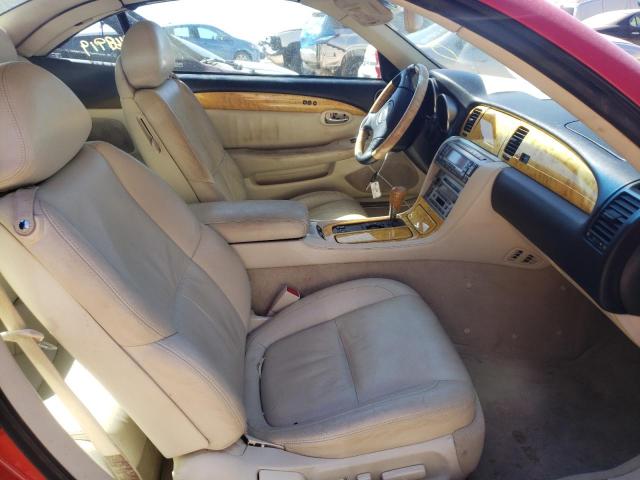 Photo 5 from auction – 2002 LEXUS SC 430 with VIN JTHFN48Y120001866