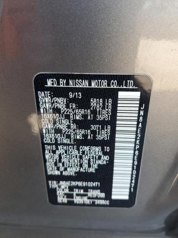 Photo 10 from auction – 2014 NISSAN QUEST S with VIN JN8AE2KP6E9102471