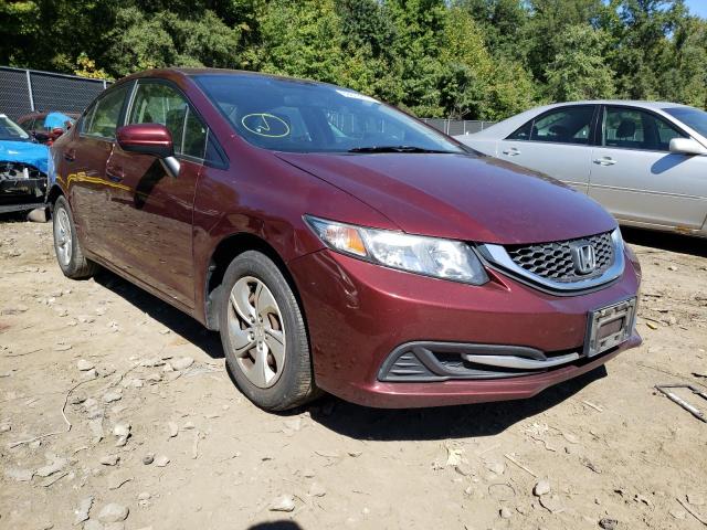 HONDA CIVIC LX 2015 with VIN 2HGFB2F57FH540308 - Photo from auction