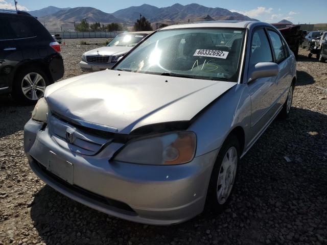 Photo 2 from auction – 2002 HONDA CIVIC EX with VIN 1HGES25732L082049