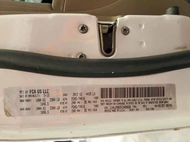 Photo 10 from auction – 2015 JEEP PATRIOT SP with VIN 1C4NJPBB3FD409668