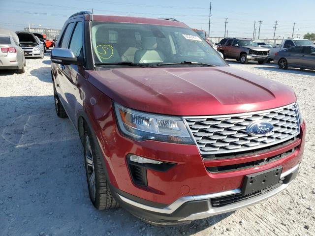 FORD EXPLORER P 2018 with VIN 1FM5K8HT1JGC32771 - Photo from auction