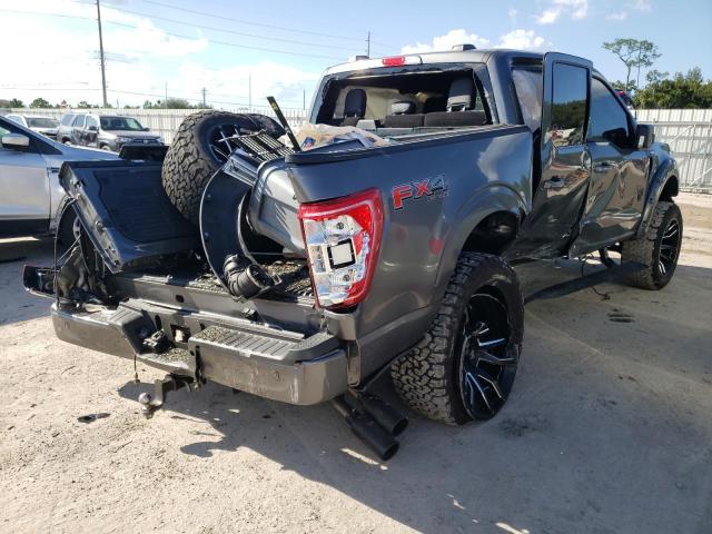Photo 4 from auction – 2022 FORD F-150 with VIN 1FTFW1E55NFA19859
