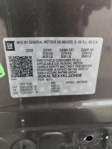 Photo 10 from auction – 2019 GMC TERRAIN DE with VIN 3GKALSEXXKL223458