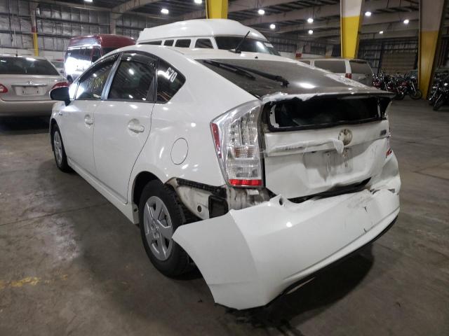 Photo 3 from auction – 2011 TOYOTA PRIUS with VIN JTDKN3DU1B0253629