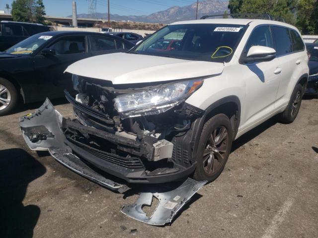 Photo 2 from auction – 2018 TOYOTA HIGHLANDER with VIN 5TDZARFH1JS035098