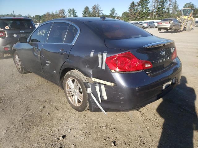 Photo 3 from auction – 2011 INFINITI G25 with VIN JN1DV6AR9BM651502