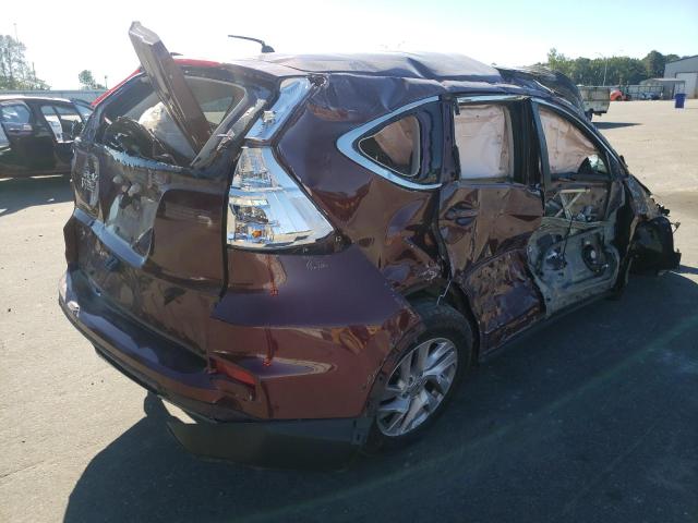 Photo 4 from auction – 2016 HONDA CR-V EX with VIN 2HKRM3H54GH545001