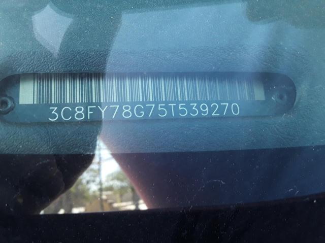 Photo 10 from auction – 2005 CHRYSLER PT CRUISER with VIN 3C8FY78G75T539270