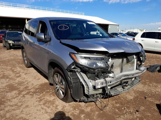 HONDA PILOT EXL 2017 with VIN 5FNYF5H56HB011287 - Photo from auction