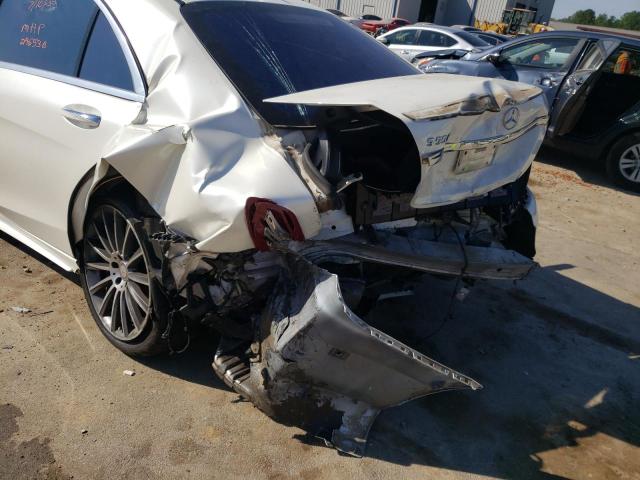 Photo 9 from auction – 2015 MERCEDES-BENZ S 550 with VIN WDDUG8CB4FA079142