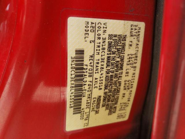 Photo 10 from auction – 2008 NISSAN VERSA S with VIN 3N1BC13EX8L415518