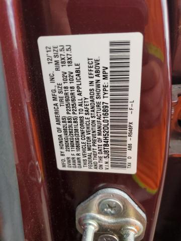 Photo 10 from auction – 2013 ACURA RDX TECHNO with VIN 5J8TB4H52DL016897