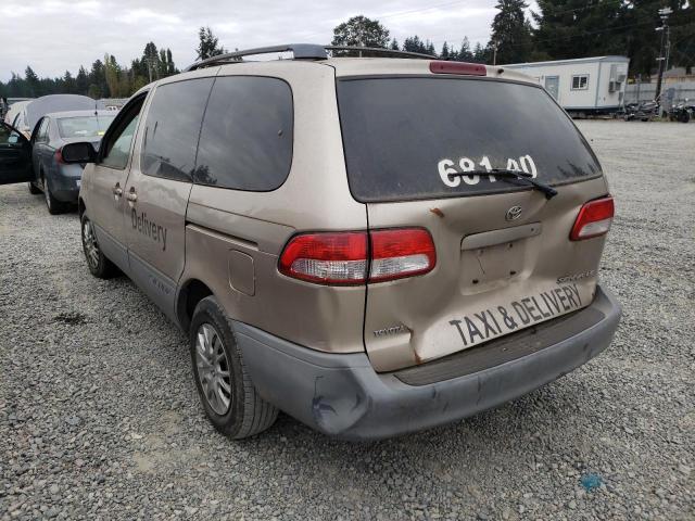 Photo 3 from auction – 2002 TOYOTA SIENNA LE with VIN 4T3ZF13C52U488295