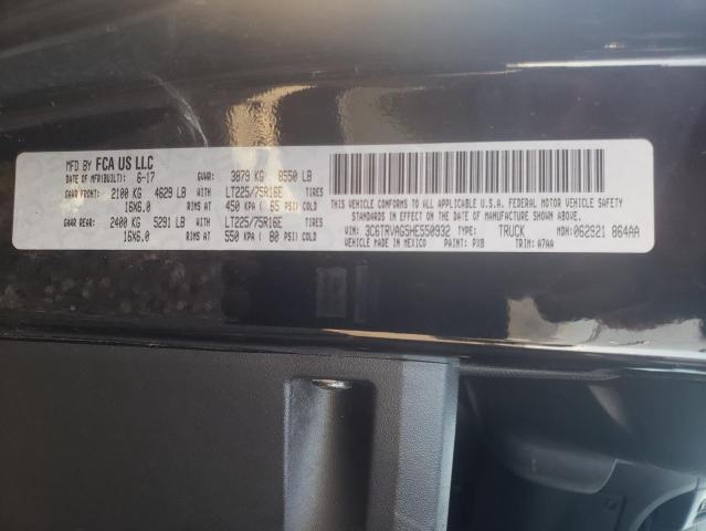 Photo 10 from auction – 2017 RAM PROMASTER with VIN 3C6TRVAG5HE550932