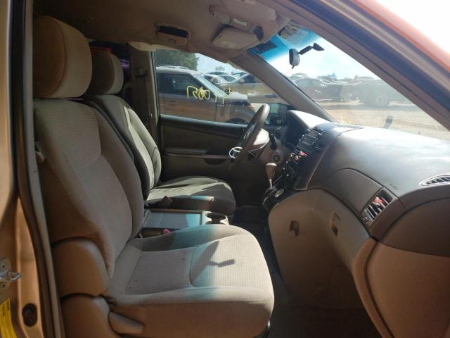 Photo 5 from auction – 2010 TOYOTA SIENNA CE with VIN 5TDKK4CC1AS296029