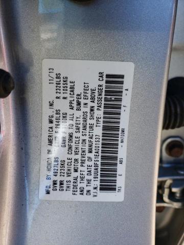 Photo 10 from auction – 2014 ACURA TL TECH with VIN 19UUA9F51EA001537