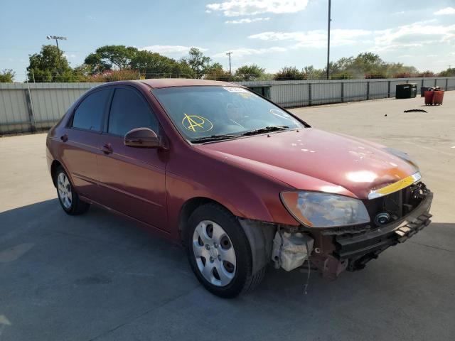 KIA SPECTRA LX 2005 with VIN KNAFE121355203012 - Photo from auction