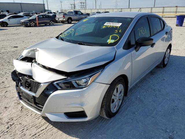 Photo 2 from auction – 2021 NISSAN VERSA S with VIN 3N1CN8DV7ML878247