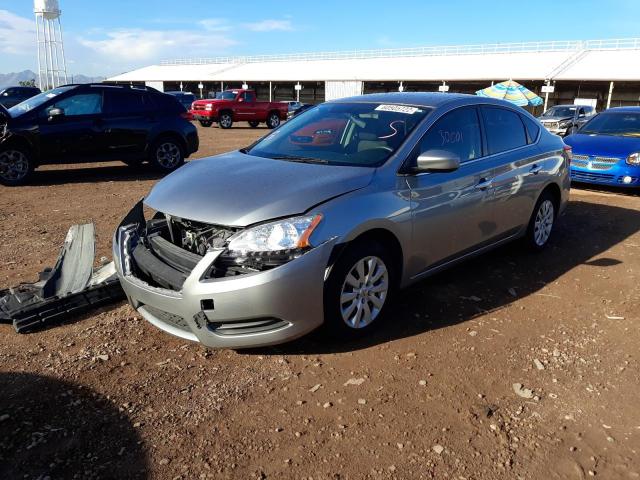 Photo 2 from auction – 2014 NISSAN SENTRA S with VIN 3N1AB7AP4EY339699