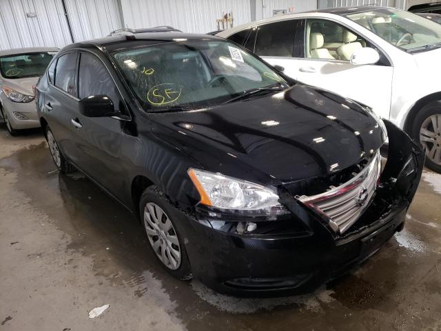 NISSAN SENTRA S 2014 with VIN 3N1AB7AP2EL668706 - Photo from auction