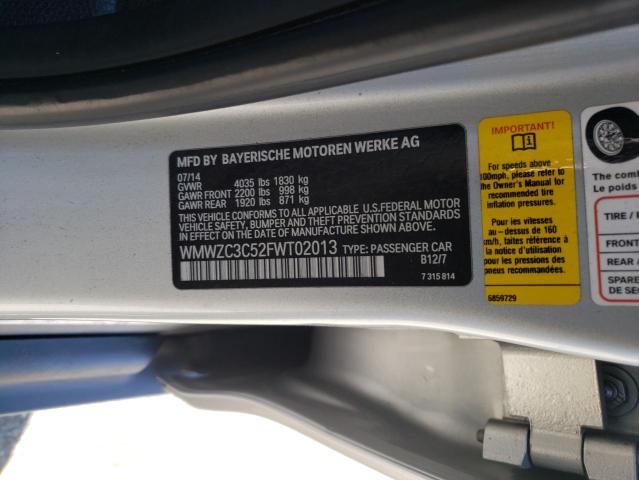 Photo 10 from auction – 2015 MINI COOPER S C with VIN WMWZC3C52FWT02013