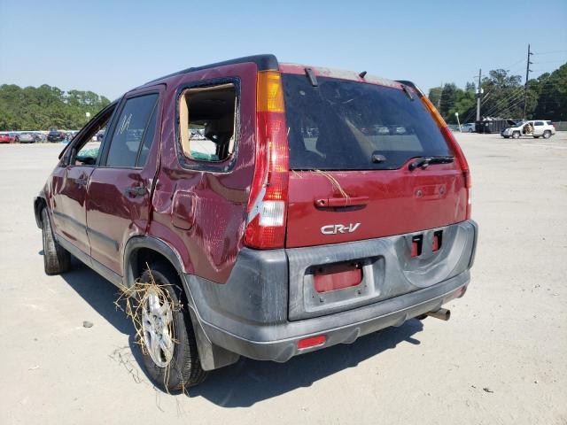 Photo 3 from auction – 2003 HONDA CR-V EX with VIN SHSRD78863U160638