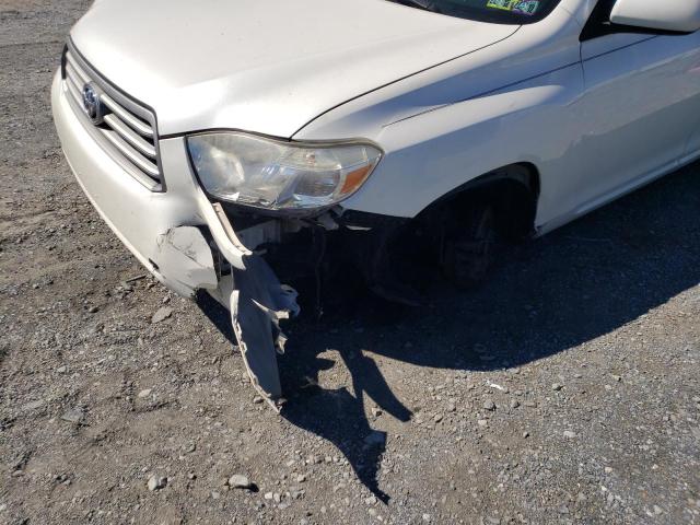 Photo 9 from auction – 2010 TOYOTA HIGHLANDER with VIN 5TDJK3EH6AS031878