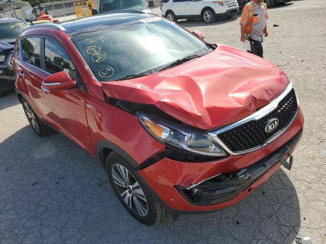 KIA SPORTAGE E 2014 with VIN KNDPCCAC6E7566727 - Photo from auction