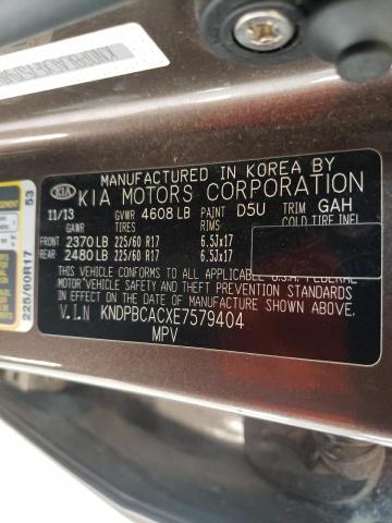 Photo 10 from auction – 2014 KIA SPORTAGE L with VIN KNDPBCACXE7579404