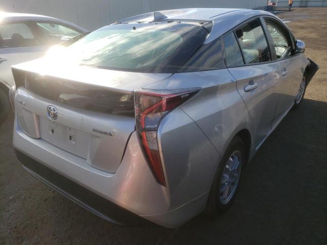 Photo 4 from auction – 2016 TOYOTA PRIUS with VIN JTDKBRFU1G3009235