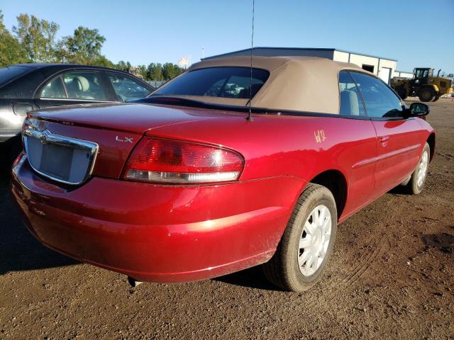 Photo 4 from auction – 2004 CHRYSLER SEBRING LX with VIN 1C3EL45R14N101329