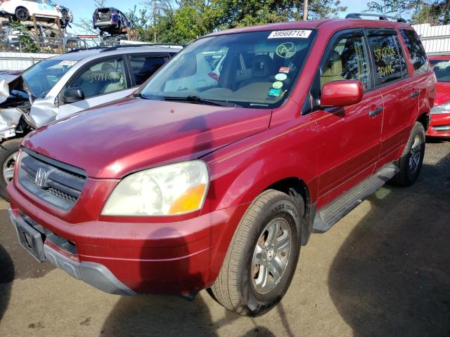 Photo 2 from auction – 2004 HONDA PILOT with VIN 2HKYF18514H537508