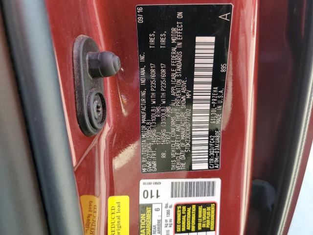 Photo 10 from auction – 2017 TOYOTA SIENNA LE with VIN 5TDKZ3DCXHS777802
