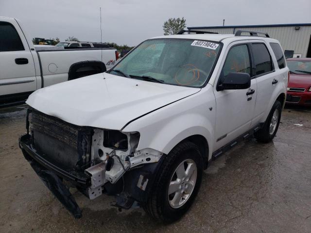Photo 2 from auction – 2008 FORD ESCAPE XLT with VIN 1FMCU031X8KD92275