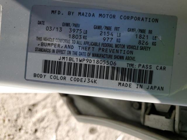 Photo 10 from auction – 2013 MAZDA 3 I with VIN JM1BL1WP9D1805506
