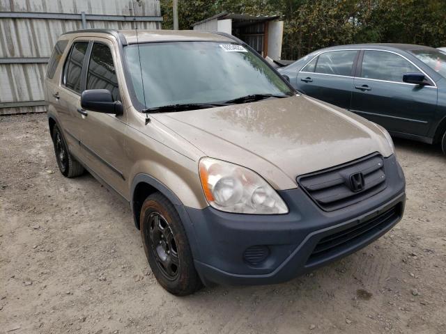 HONDA CR-V LX 2005 with VIN JHLRD78595C036444 - Photo from auction