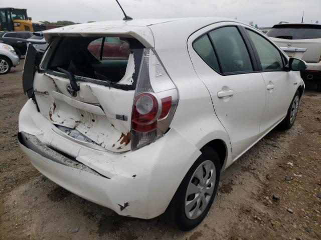 Photo 4 from auction – 2012 TOYOTA PRIUS C with VIN JTDKDTB38C1508091