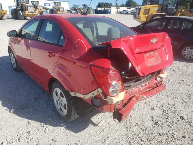 Photo 3 from auction – 2014 CHEVROLET SONIC LS with VIN 1G1JB5SH0E4184282