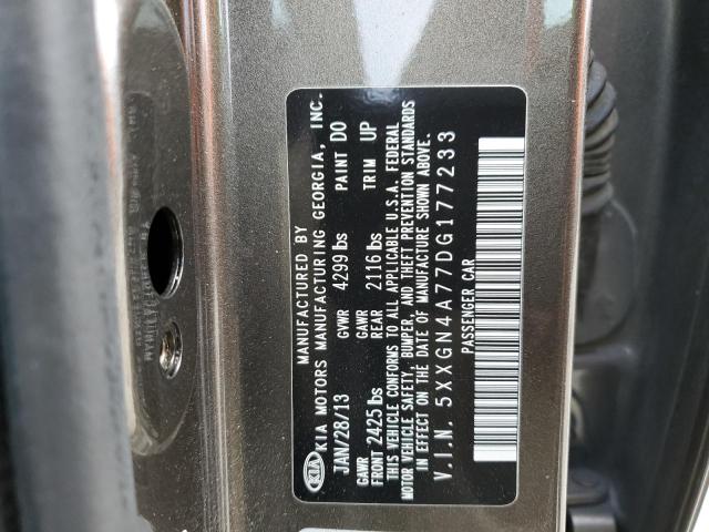 Zdjęcie 10 z aukcji – 2013 KIA OPTIMA EX z VIN 5XXGN4A77DG177233