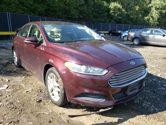FORD FUSION SE 2013 with VIN 3FA6P0H74DR288298 - Photo from auction