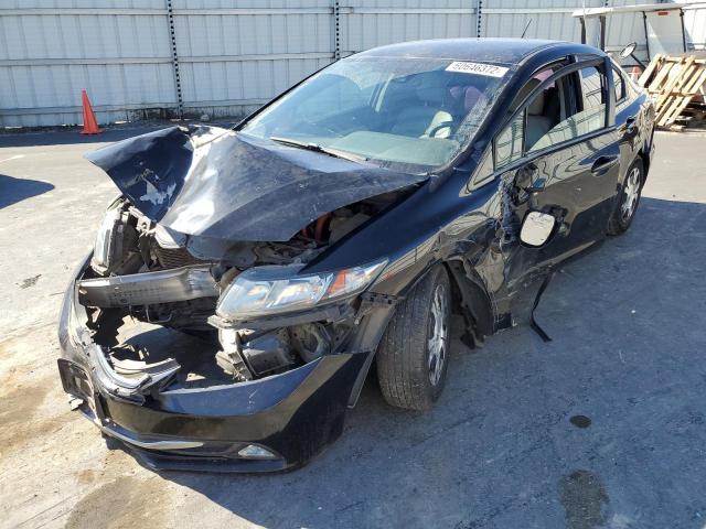 Photo 2 from auction – 2013 HONDA CIVIC HYBR with VIN 19XFB4F37DE204031