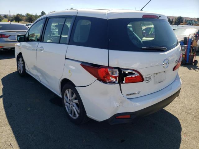 Photo 3 from auction – 2012 MAZDA 5 with VIN JM1CW2BL9C0122049
