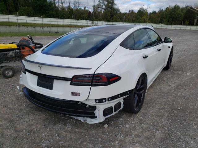 Photo 4 from auction – 2022 TESLA MODEL S with VIN 5YJSA1E63NF479807