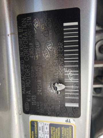 Photo 10 from auction – 2014 KIA OPTIMA LX with VIN KNAGM4A73E5470150