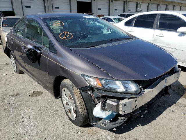 HONDA CIVIC LX 2014 with VIN 19XFB2F52EE221035 - Photo from auction