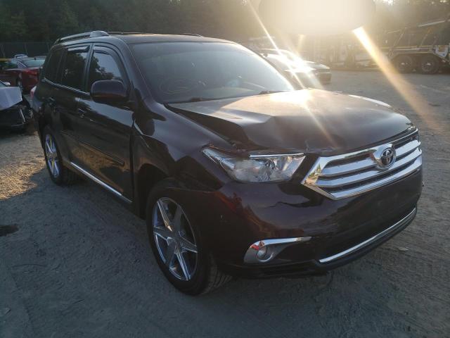 TOYOTA HIGHLANDER 2013 with VIN 5TDBK3EH5DS261825 - Photo from auction
