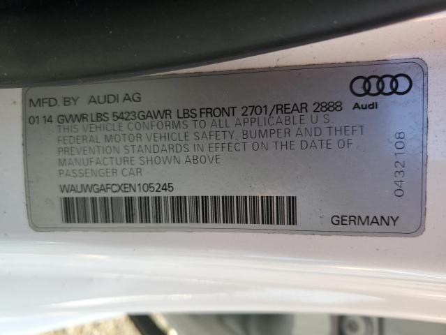 Photo 10 from auction – 2014 AUDI A7 PREMIUM with VIN WAUWGAFCXEN105245