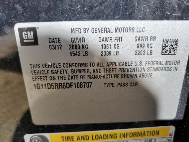 Photo 10 from auction – 2013 CHEVROLET MALIBU 1LT with VIN 1G11D5RR6DF108707