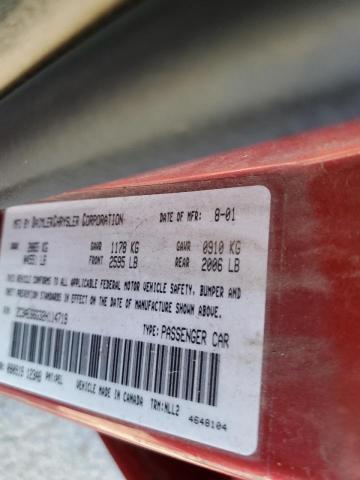Photo 10 from auction – 2002 CHRYSLER 300M with VIN 2C3AE66G32H114719
